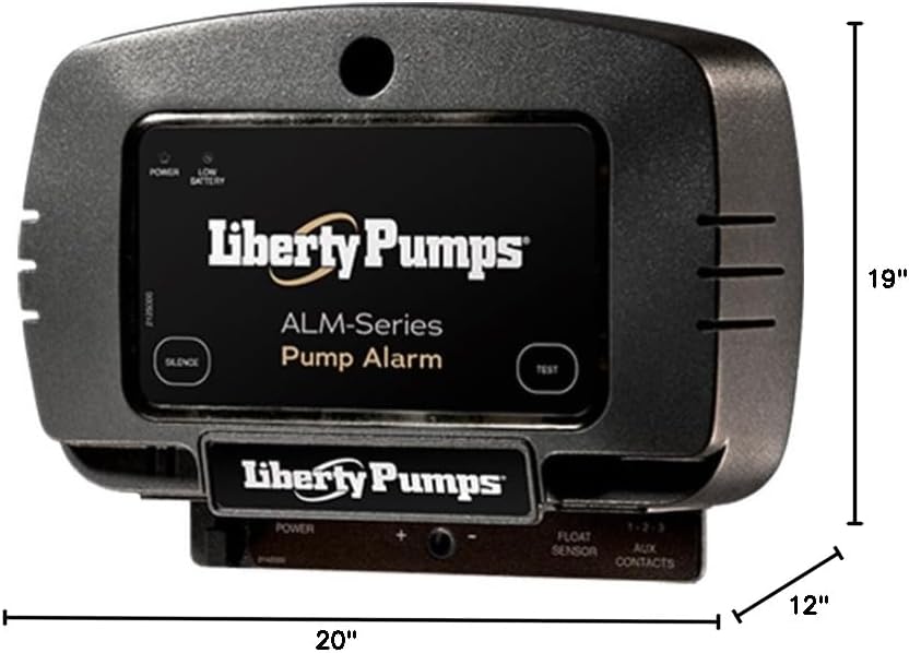 Liberty Pumps ALM-2-1 ALARM, BLACK