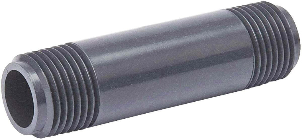 BK Products Schedule 80 1 in. MPT x 6 in. L PVC Nipple