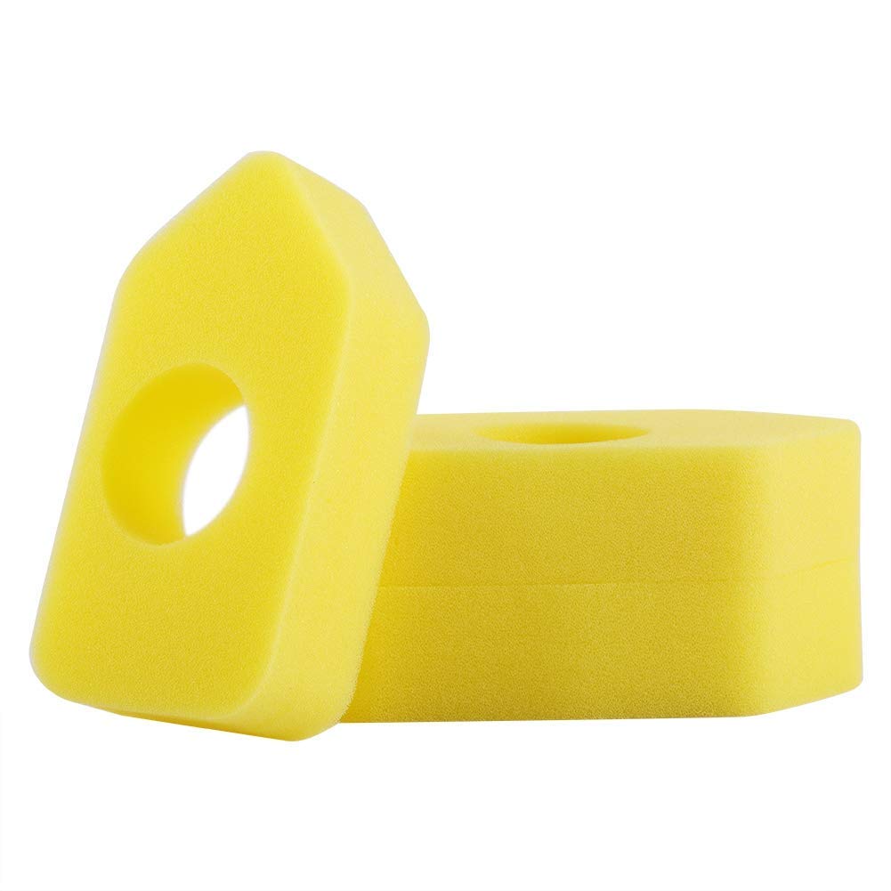 Gsycle 10PCS Yellow Foam Air Filter for 986434 Lawn Mower Replacement