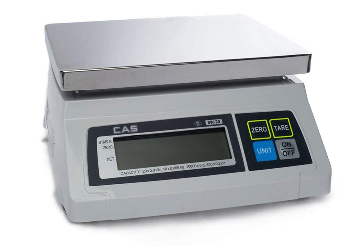 SW-5 Kitchen Portion Scale - NTEP-Certified & Water-Resistant (5lb)