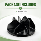 Compatible with Riccar Vacuum Motor Fan B123-3000B