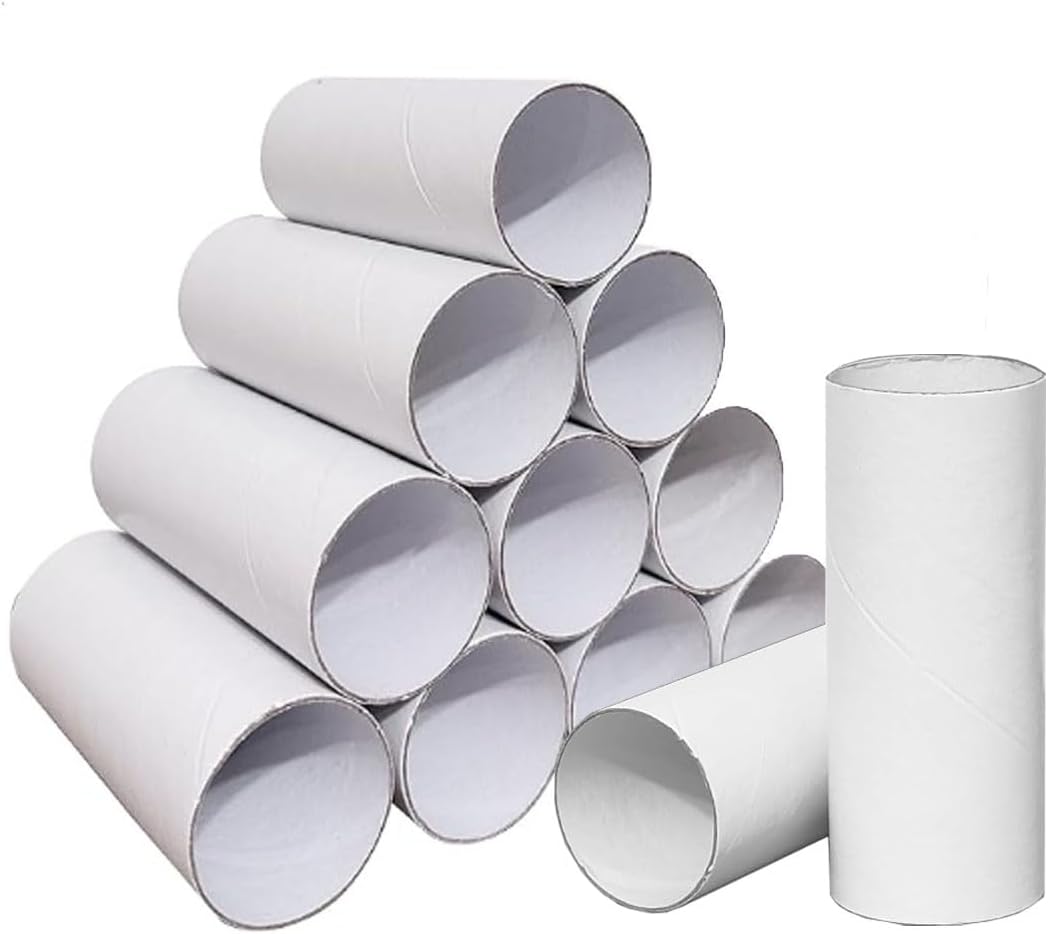 64 Pack Cardboard Tubes Craft Rolls,Kraft Paper Rolls Cardboard Tubes for Crafts,Paper Towel Rolls for Crafts 1.57x