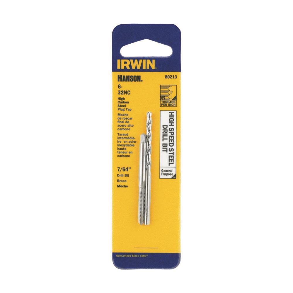 Irwin Tools Irwin 80213#6x32 NC Tap/Drill Set