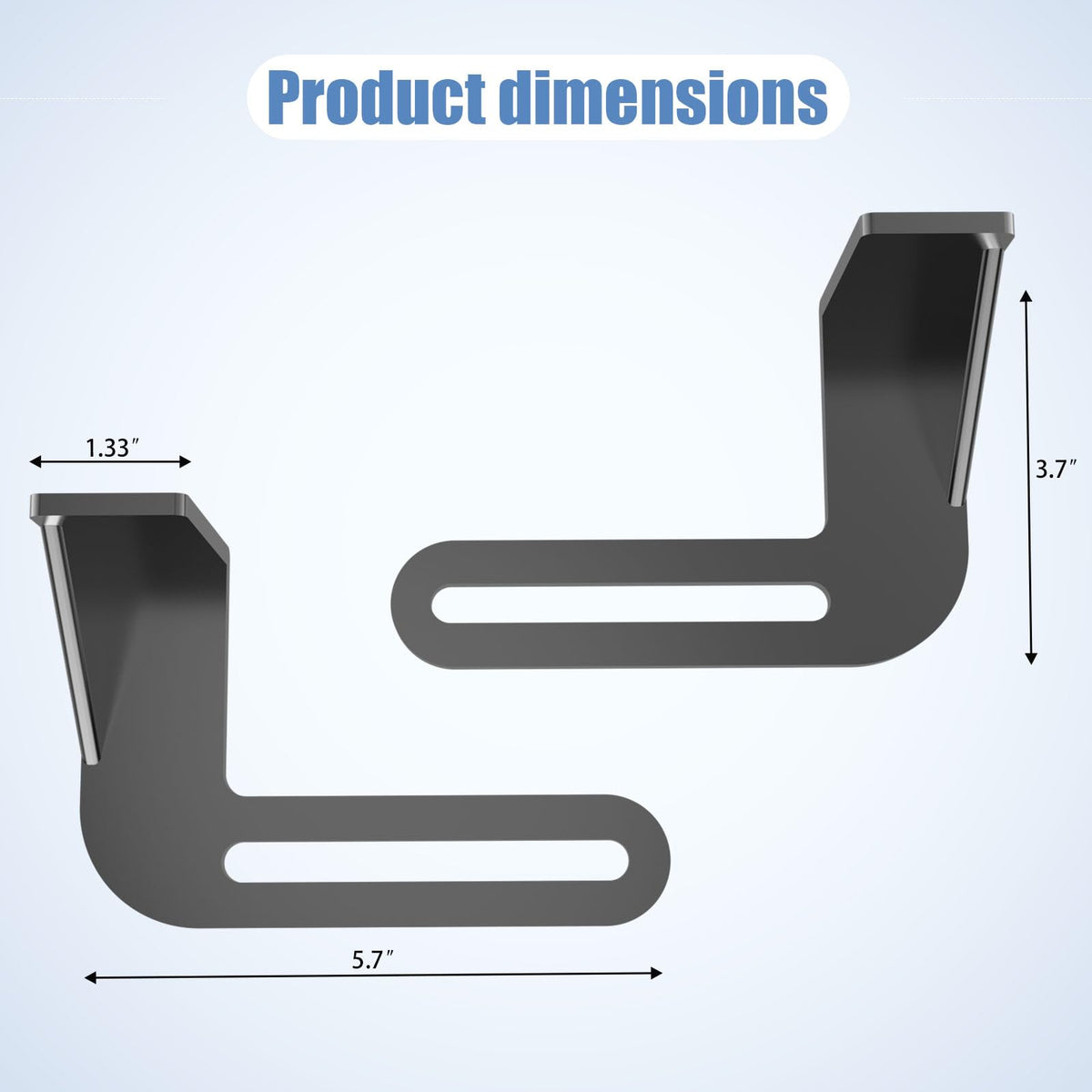 Neeki Bench Grinder Tool Rest Replacement, Left and Right Tool Rest Set