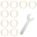 10pcs Felt Washer for Breville Espresso Machine Grinders