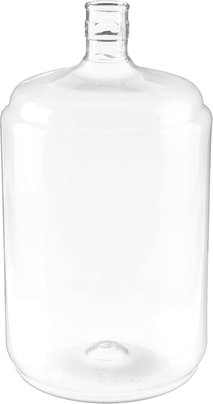 5 Gallon Carboy (PET) | Clear Plastic Fermenter & Fermentation Jar | Food Grade BPA-Free Wine Carboy 5 Gallon for