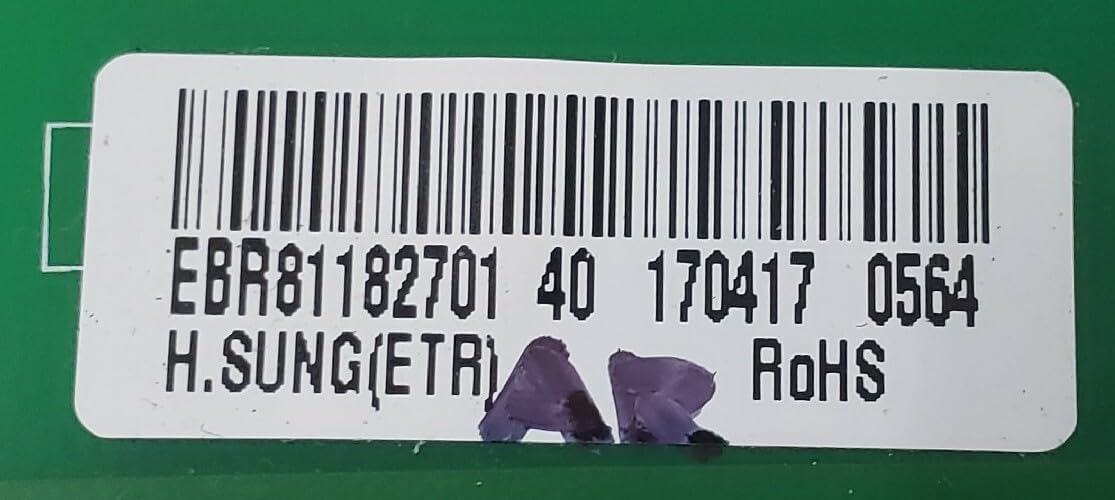 OEM Replacement for LG Refrigerator Control EBR81182701
