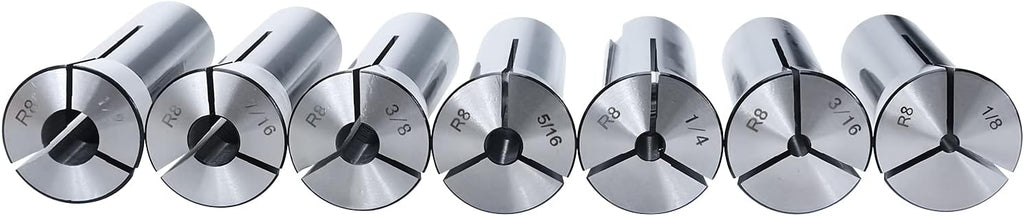 13pcs R8 Collet Set 1/8" -7/8" R8 collet holder for milling machine