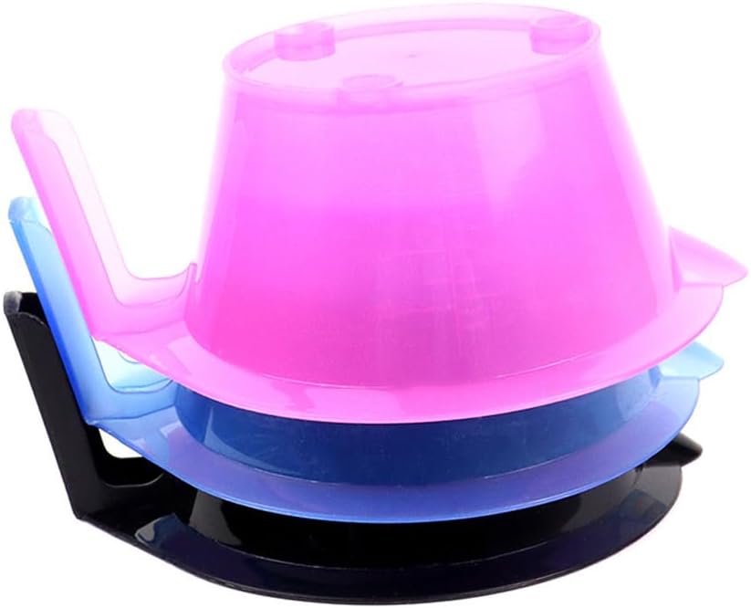 2 Pieces Hair Color Bowl Hair Dye Bowl Hair Color Mixing Bowl Plastic Color Mixing Tint Bowl Applicator Bowl Hair