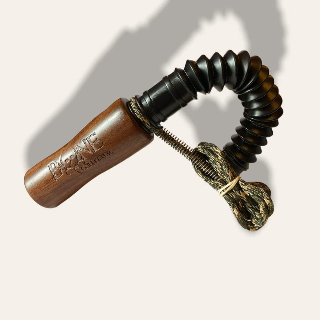 Game Calls Ol' Faithful Grunt Call - Reliable Dominant Buck Vocalization with Extendable Tube and Walnut Barrel