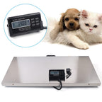 440lb Digital Livestock Vet Scale, Digital Pet Scale for Dog Sheep Pig Goat, Heavy-Duty Platform Scale, Animal Scale
