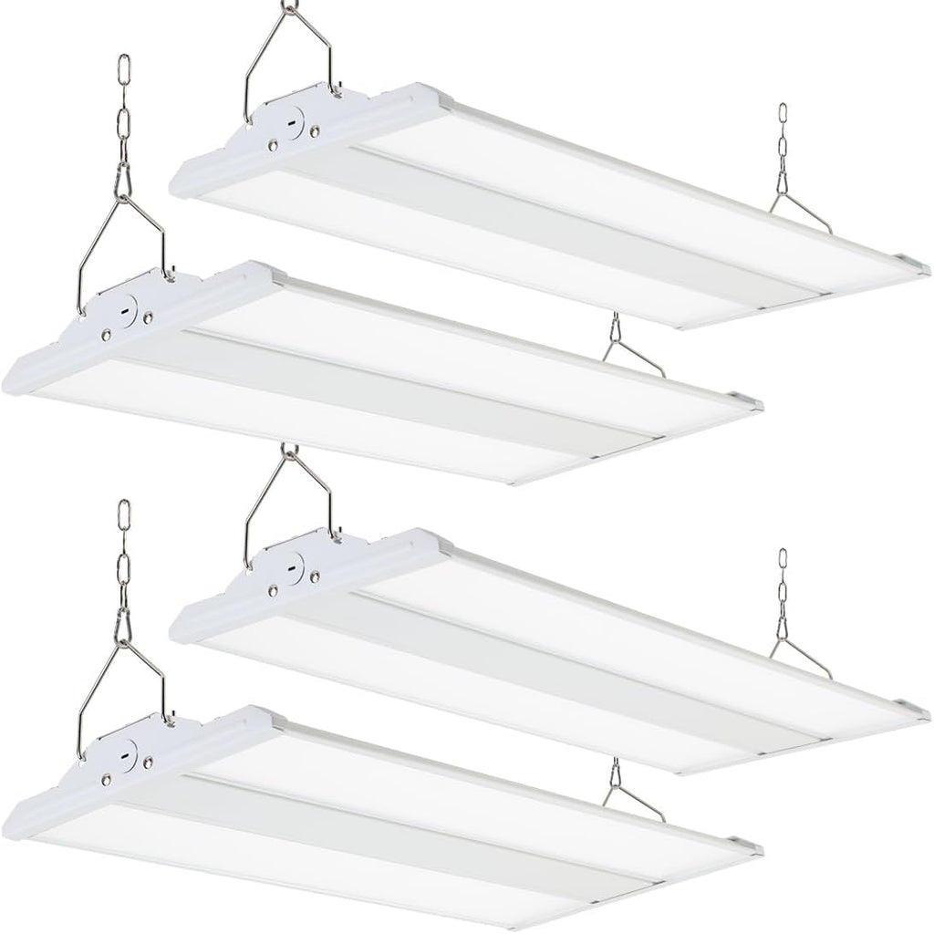 2FT 150W LED Linear High Bay Light, 5000K High Bay Shop Light 4 Pack