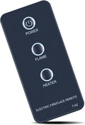 New Replacement Remote Control for Twin Star Duraflame Fireplace Heater | 28EF020GRA 33EF020GRA DFS-760-1 23EF010GRA
