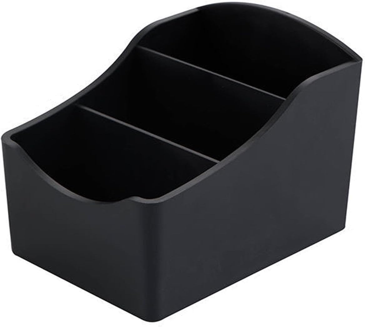 Black Sugar Packet Holder for Coffee Bar Drink Packet Organizer Tea Box