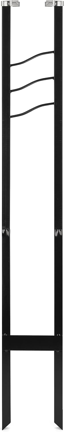Montroso Galvanized Steel Mailbox Post, Compatibility Code A, MON00BPEC, Black