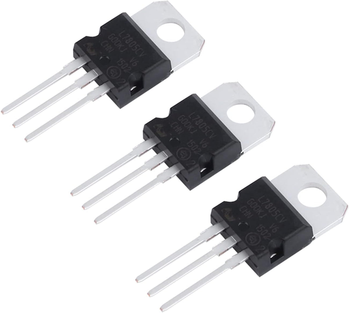 Bulk 10 Pack LM7805 L7805 7805 5V 1.5A Voltage Regulator