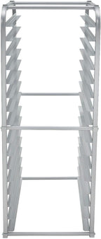 Commercial Knockdown 16-Tier Aluminum End Load NSF Sheet/Bun Pan Rack For Reach-Ins (32L-124)