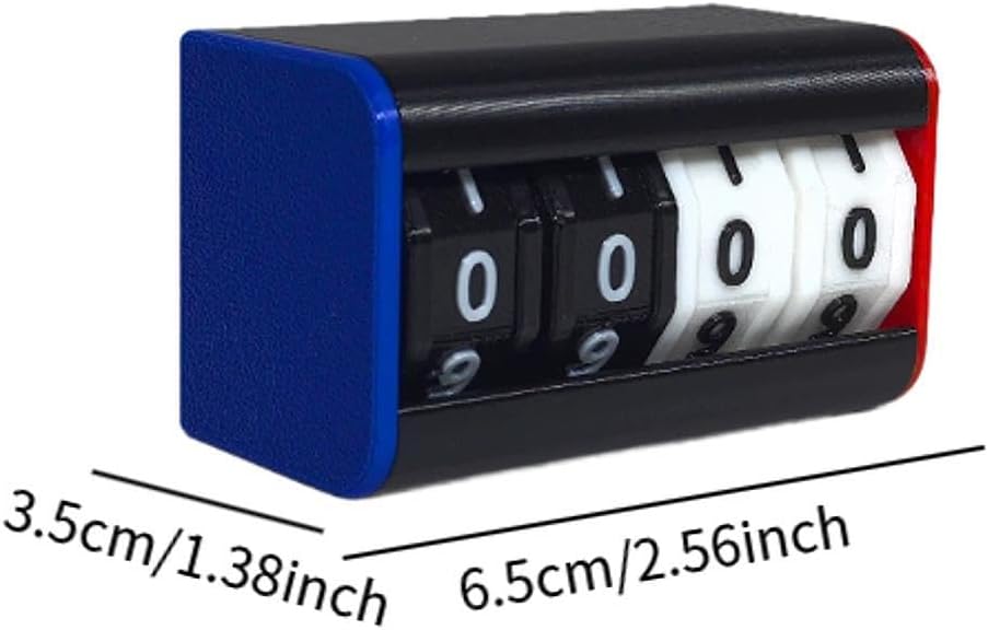 Billiards Snooker Scoreboard Scoring Device Score Keeper Jump Rope Score for P.E Classroom Activities Basketball