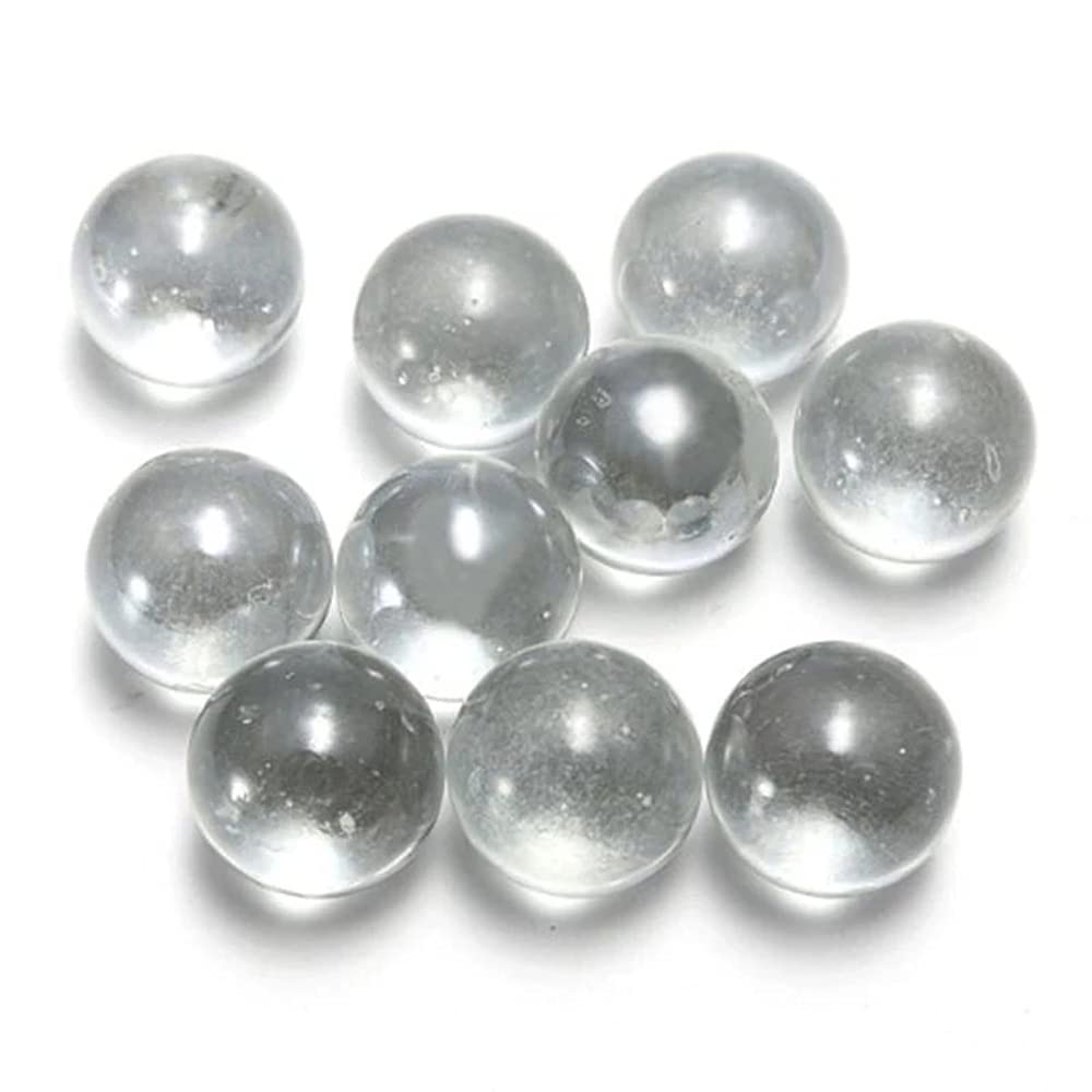 20pcs/Pack 10mm 14mm 16mm Clear Glass Marbles Solid Marble Beads Marbles Games Bouncing Ball Pinball Machine Vase