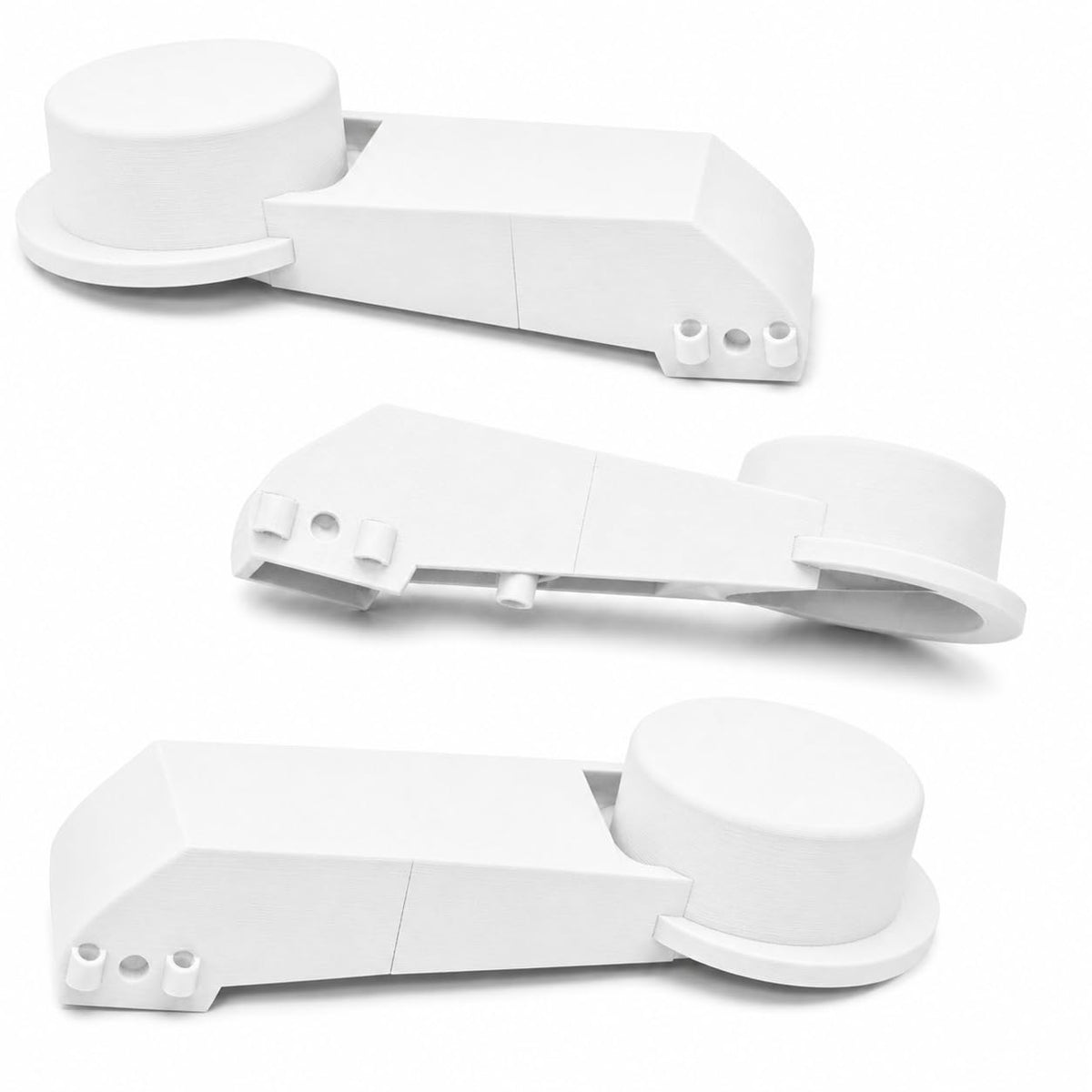 SplashNColor Replacement Release Lever Compatible with SodaStream Easy – 3 Pack Snap-On Handle | Tool-Free Installation | Restore Full Carbonation Function