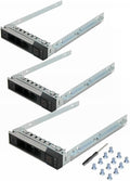 3-Pack 2.5"Hard Drive Tray Caddy 0DXD9H Compatible for Dell PowerEdge Serve