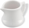 Creamer Pitcher for Restaurant and Kitchen, Plastic, 3 Ounces, White