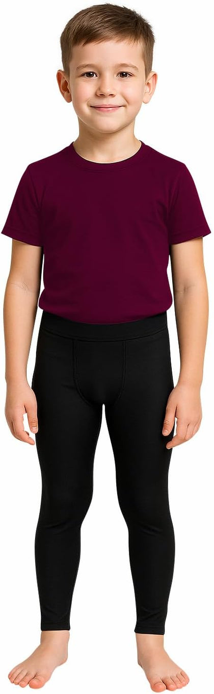 Kids MMA Leggings Athletic Pants BJJ Spats Kid Compression Leggings Base Layer Jiu Jitsu Spats