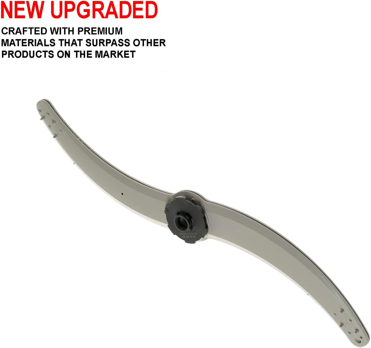 Upgraded Dishwasher Lower Spray Arm Compatible with GE GDT550PGR7WW GDT550PMR3ES GDT550PMR6ES GDT550PMR7ES GDT550PYR0FS GDT550PYR3FS GDT550PYR6FS GDT550PYR7FS GDT565HSY0SS GDT565SSN0SS GDT565SSN2SS