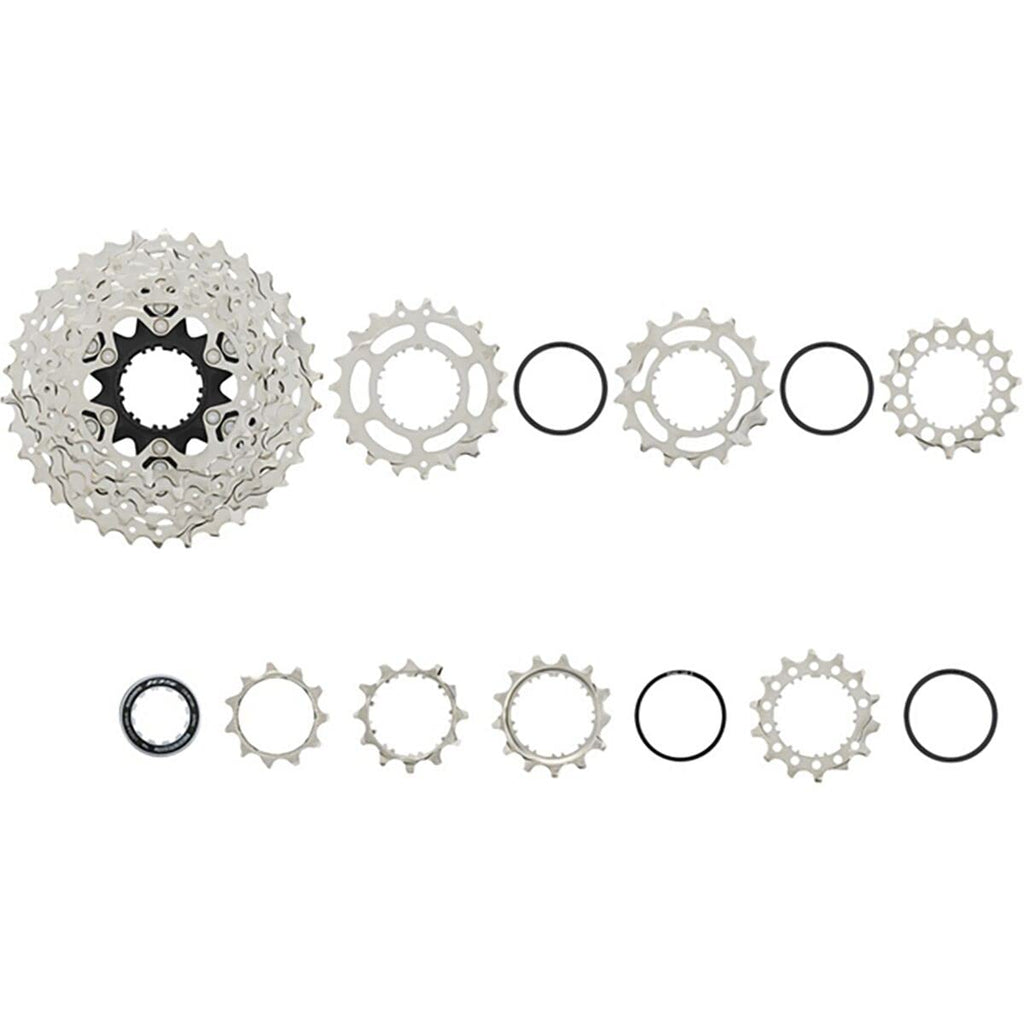 SHIMANO 105 Cs-R7101 12-Speed Cassette Silver, 11-34T, 12- Speed
