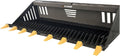 Skid Steer Rock Bucket Attachment, 72" Heavy Duty Root Rake Grapple Claw, ⅜" Tine Spacing, Fits for Bobcat for CAT