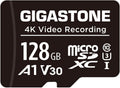 128GB Micro SD Card A1 V30 1-Pack, 4K Video Pro, Security Camera, Dash Cam, Drone, 100MB/s MicroSDXC Memory Card
