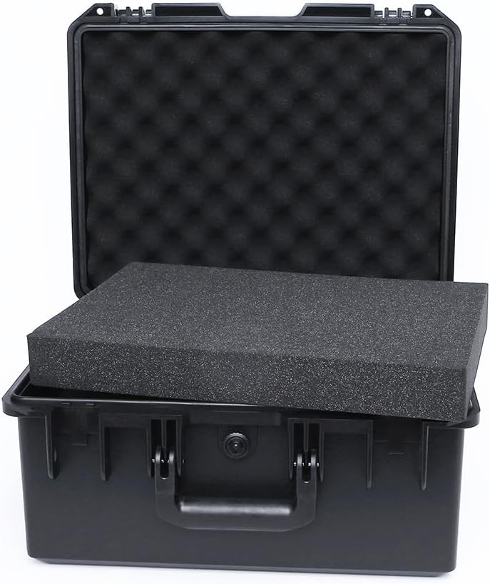 16in Waterproof Hard Shell Case with DIY Customizable Foam Insert (15 x 11 x 7in Interior)