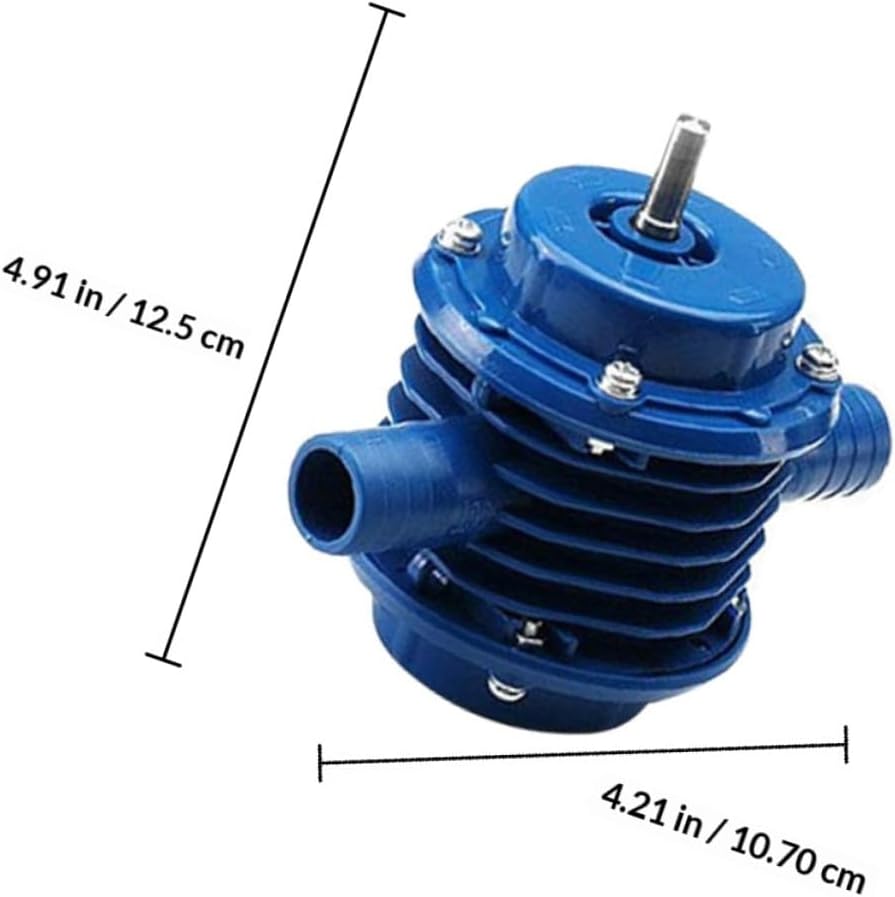 Mini Self-priming Water Pump Electric Drill Powered Small Household Utility Pump for Home Garden Pond Transfer and