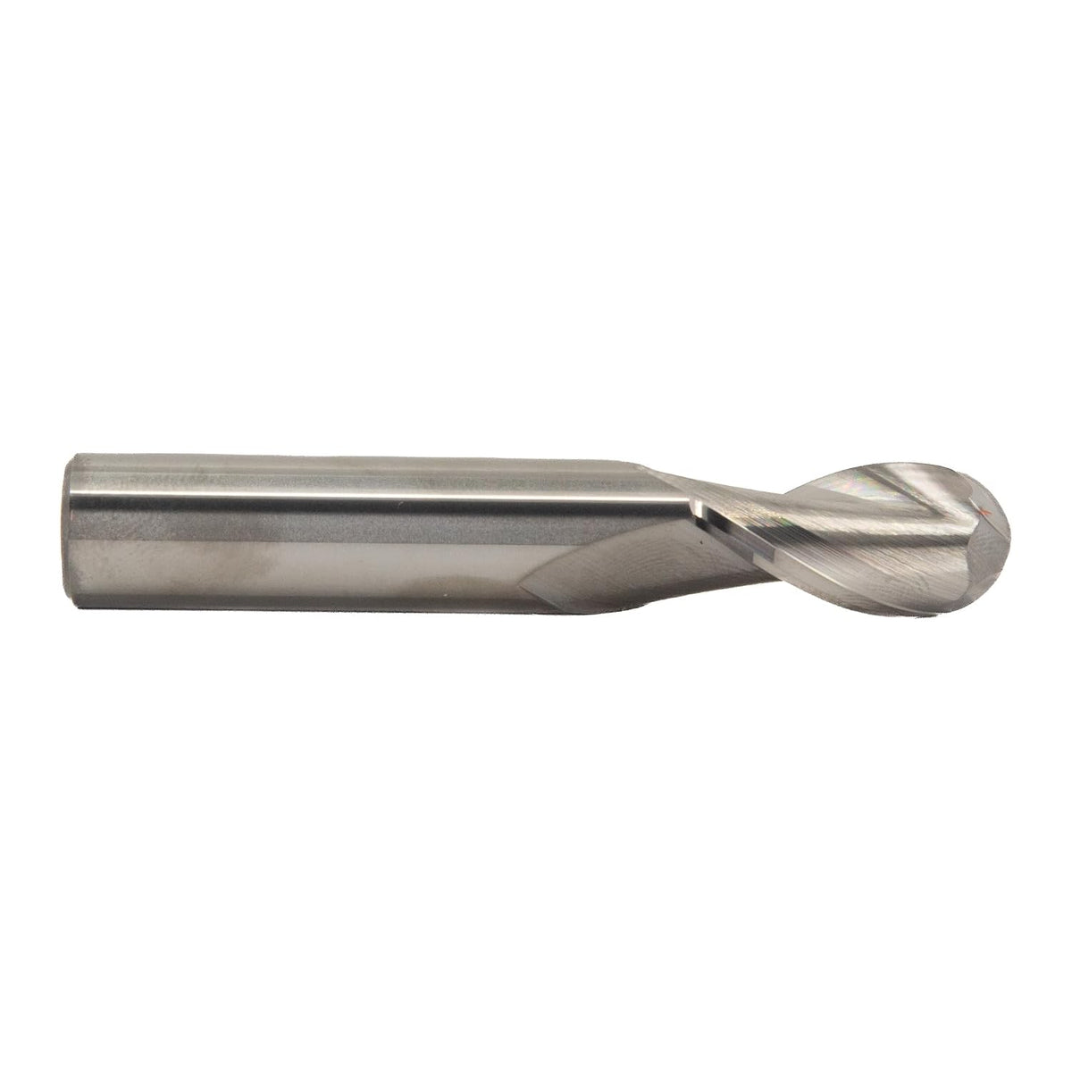 Drill America 1/32" Carbide 2 Flute Single End Ball End Mill, MMO Series