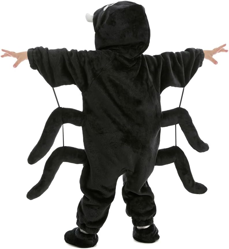 Baby Spider Costume Newborn, Infant and Toddler Boys Girls 0-4T | 90% Upgraded Flannel Fleece/ 10% Spandex, Versatile