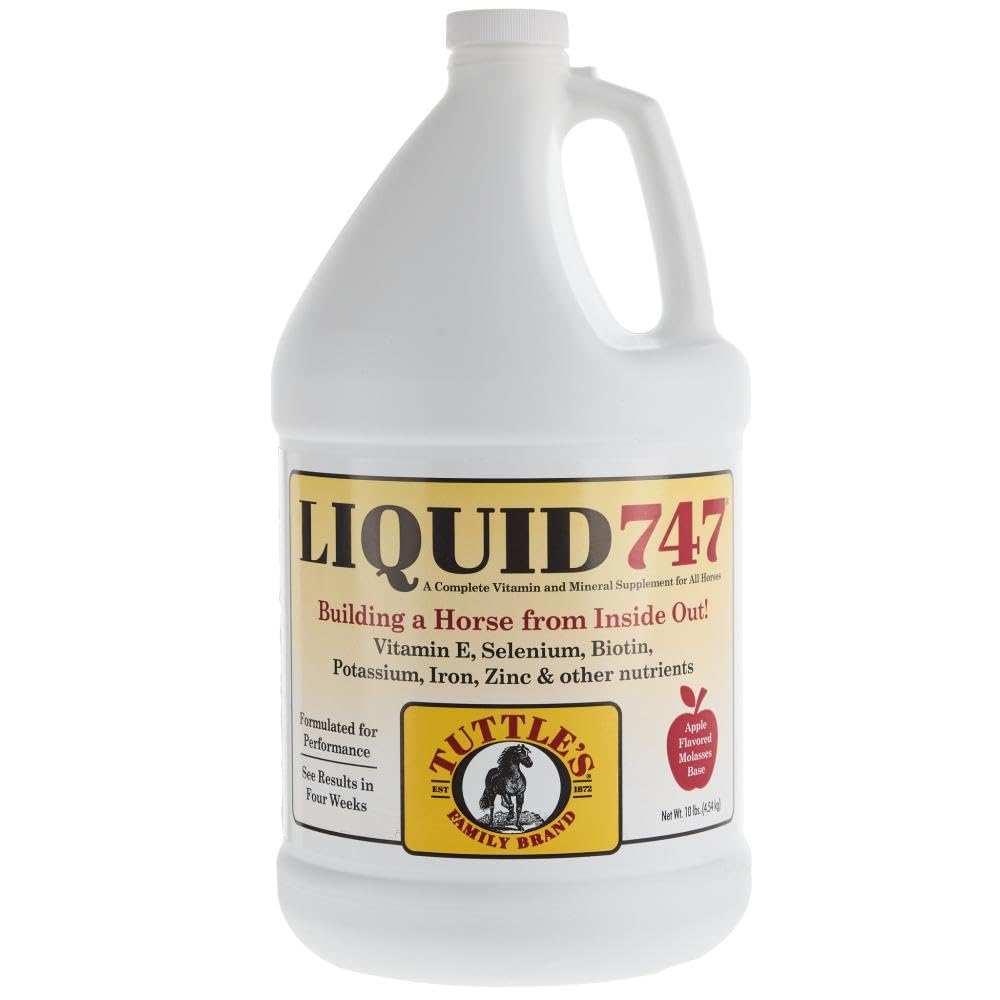Equine D GAL Tuttle's Liquid 747 Feed Supplement