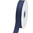 Navy Blue Grosgrain Ribbon, 1 Inch Continuous 50 Yards