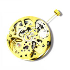 27mm 17 Jewels 3 Hands Skeleton Automatic Watch Movement Replacement