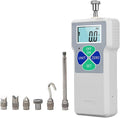 Digital Force Gauge, Digital Display Force Gauge Push Pull Test Tool Portable Force Meter Spring Dynamometer Pressure Gauge，Small Sf 3