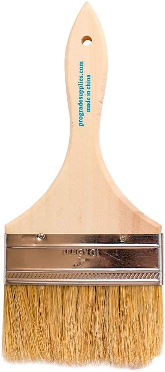 Chip Paint Brushes - 36 Ea 4 Inch Chip Paint Brush Light Brown