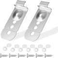 Dishwasher Installation Bracket Kit 2PCS Dishwasher Mounting Clips Compatible with Samsung DW80M DW80R DW80B Series DW80B7070US DW80M9550UG DW80R7060US/AA Replace#: DD98-01051C