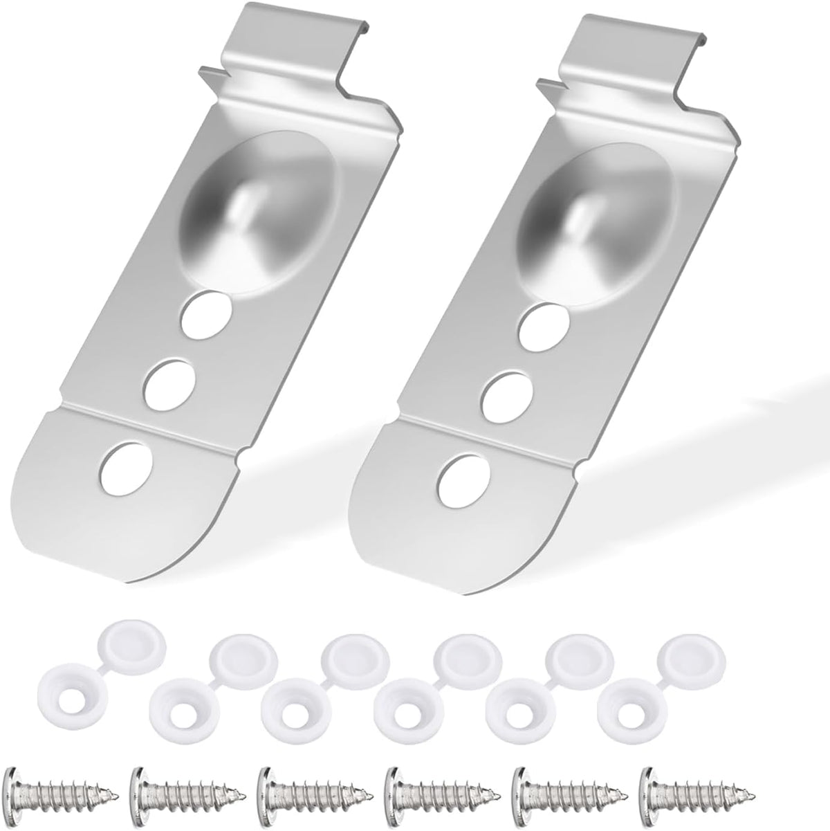 Dishwasher Installation Bracket Kit 2PCS Dishwasher Mounting Clips Compatible with Samsung DW80M DW80R DW80B Series DW80B7070US DW80M9550UG DW80R7060US/AA Replace#: DD98-01051C