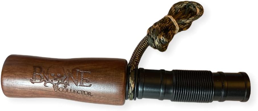 Game Calls Ol' Faithful Grunt Call - Reliable Dominant Buck Vocalization with Extendable Tube and Walnut Barrel