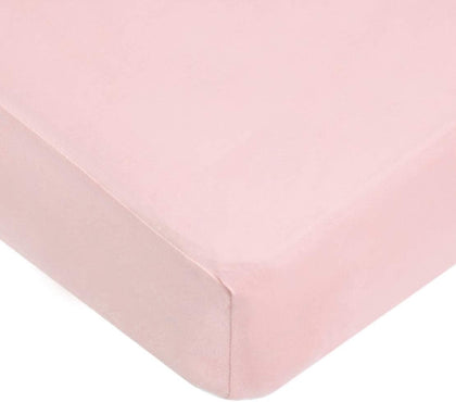 100% Natural Cotton Fitted Crib Sheet 52" x 28" - Soft, Breathable, Hypoallergenic & Gentle Toddler Bed Sheet, Baby