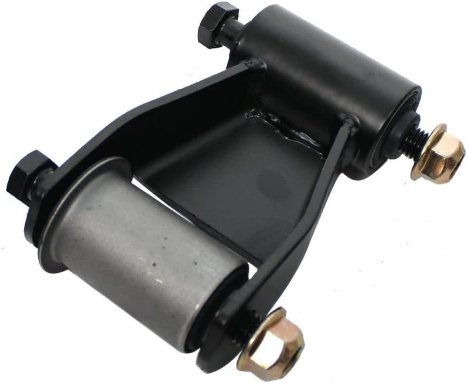 BST BSSP 2PCS Rear Leaf Spring Shackle Bracket Kit for 2002-2008 Dodge Ram 1500 Truck 722-034