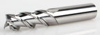 YG-1 28595 Carbide Alu-Power Square End Mill, 3 Flute, 45 Degree Helix, Regular Length, Uncoated Finish, 3-1/2" Length, 5/8"