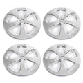 4PCS Wheel Center Caps, Silver