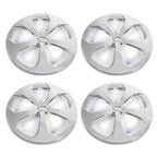 4PCS Wheel Center Caps, Silver