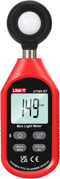 UNI-T Light Meter UT383BT Lux Meter Digital Illuminance Meter
