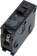 Siemens 40-Amp Double Pole and 15-Amp Single Pole Type QP Circuit Breakers, Black